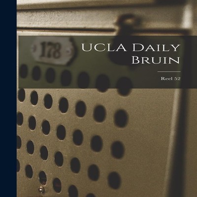 UCLA Daily Bruin Reel 52 Anonymous Hardcover Creative Media Partn