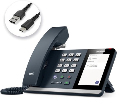 Microsoft Teams USB Desk Phone,NOT SIP/VoIP Phone | Plug&Play via USB-A/C Cable