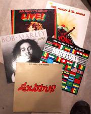 5 Stück LP -  vinyl schallplatte - bob marle...
