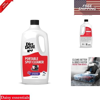 Pet Portable Spot Cleaner Solution 32 oz Fresh Blossom Odor Remover Carpet Up...