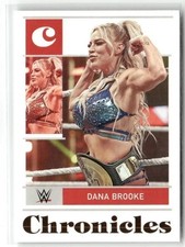 2022 Panini Chronicles WWE Bronze #30 Dana Brooke RAW Wrestling Card