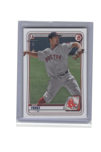 Nick Yorke #BD-29 2020 Bowman Draft 1st Edition card