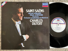 Saint-Saëns - Symphony No.3 - Dutoit - Decca stereo LP SXDL 7590