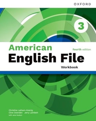 American English File Fourth Edition Level 3 Workbook P - NEW Christina Latha 1