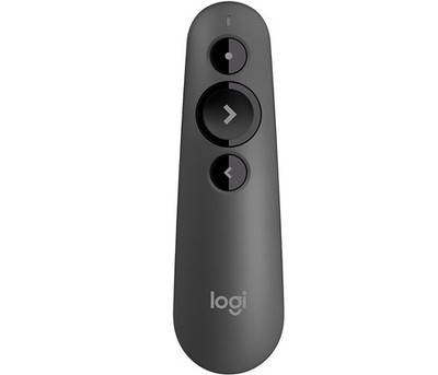 Logitech R500s Laser Presenter Grafit grau, USB/Bluetooth
