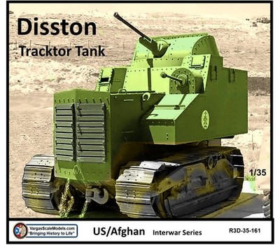 1/35 US/ Afghan DISSTON tractor tank interwar