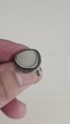 VINTAGE Navajo Artisan TH made MOP 925 STERLING SILVER RING Size 6 ABSOLUTELY... — photo 4