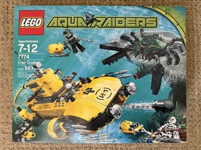 Lego Aquazone 7774 Crab Crusher 583 pcs New Sealed In Box 