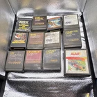 Atari Home Computer Game Cartridge Lot: Joust, Pole Position, Centipede