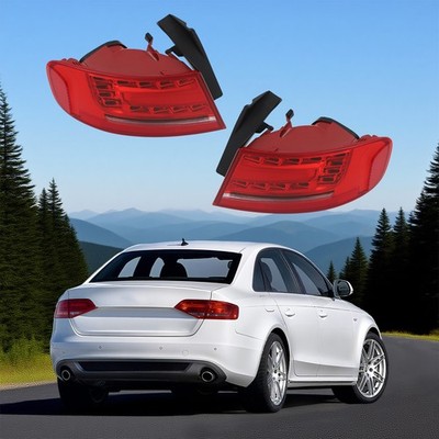 Left&rightouter Led Tail Light,tail Light For 09-12 Audi A4 S4 Sedan A4(for Led)