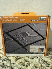 Schluter Kerdi-Drain Grate Kit Tile with Integrated Slope Bonding Flange