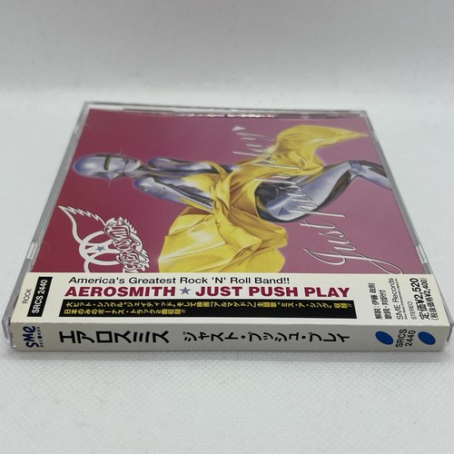 Just Push Play by Aerosmith (CD, 2001) OBI,2 bonus tracks,heavy metal,hard rock - Imagen 7 de 12
