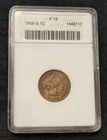 1908 S INDIAN HEAD CENT == GRADED by ANACS F 15==VERY LOW MINTAGE