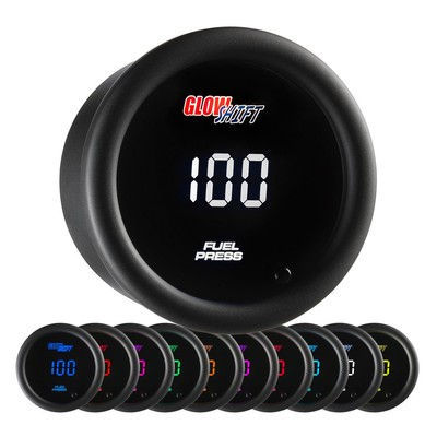 #ad #ad 100 PSI Fuel Pressure Gauge Digital 10 Color $187.28