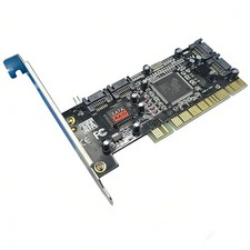 PCI to 4 ports SATA Serial ATA RAID Sil3114 3...