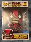 Funko Pop! Vinyl: Jumbo 10 in: Marvel - Zombie Deadpool - Walmart Exclusive