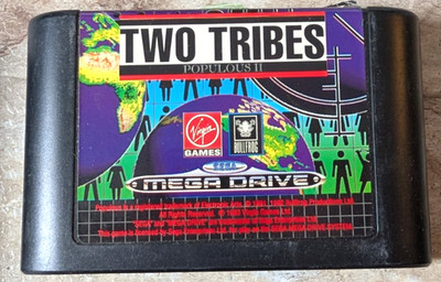Sega Mega Drive  - Two Tribes -  Original - MEGADRIVE Spiele 1996