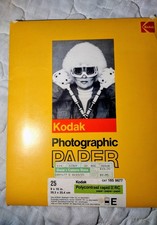Vintage Kodak Polycontrast Rapid II RC Photographic Paper 8x10 - 25 Sheets NOS