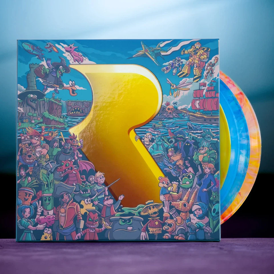 2025 iam8bit Rare 40th Anniversary Box Set 4xLP Banjo Kazooie Battletoads Conker - Image 3 of 4