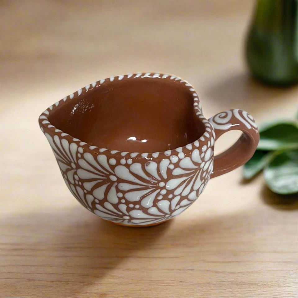 Talavera Heart Mug | Handcrafted Mexican Coffee Cup - Image 2 of 4
