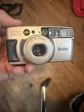 Vivitar 357PZ QD 35mm Point Shoot Film Camera Film Tested rb16 case rb16