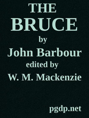 John Barbour W M (William Mackay) MacKenzie The Bruce (Paperback) (UK IMPORT)