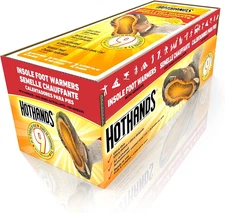 Hothands Insole Foot Warmers - Long Lasting Safe Natural Odorless Air Activated 