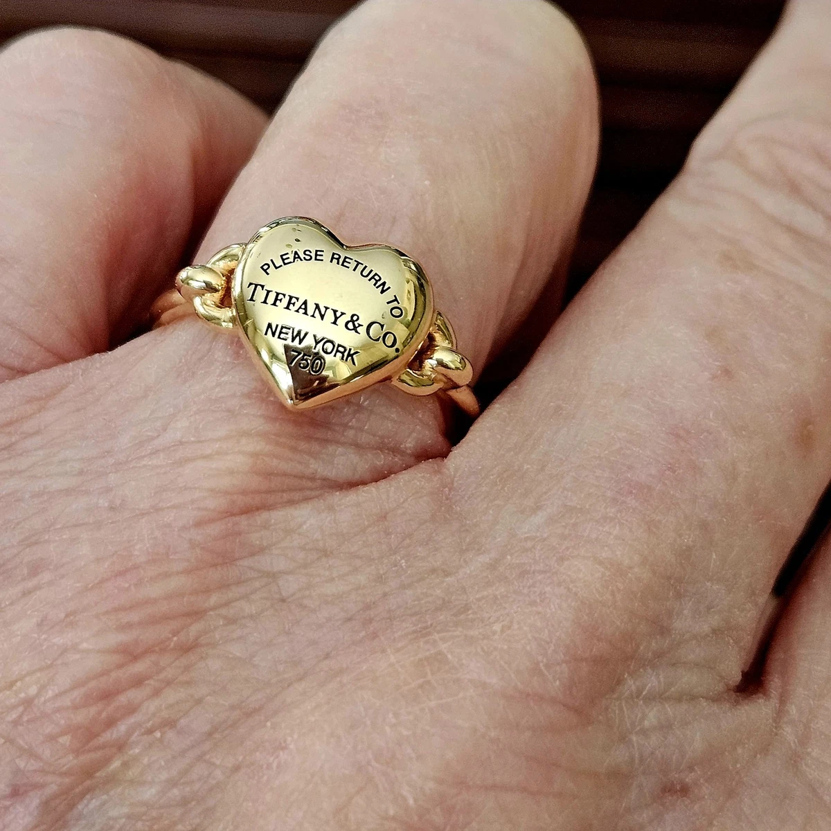 Tiffany & Co. 8 Ring Ring Fine Rings without Stone for sale | eBay