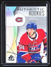2024-25 SP Game Used Hockey Logan Mailloux Authentic Rookies #273 - Montreal Can