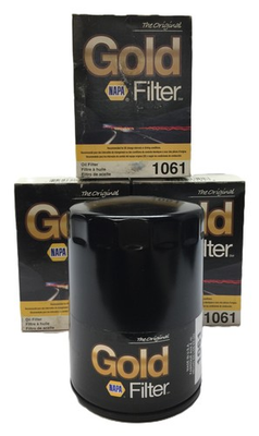 #ad Napa Gold Oil Filter 1061 Lot of 3 NOS $29.95