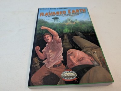 Ravaged Earth Revised 2nd Edition 2011 Softcover RPG Savage Worlds Pulp Sci-Fi