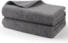 Large Microfiber Car Drying Towels 2 Pack 31x24 Lint Free Scratch Free