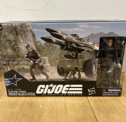 GI JOE CLASSIFIED CLAYTON HAWK ABERNATHY WITH M.M.S. ACTION FIGURE SET #182