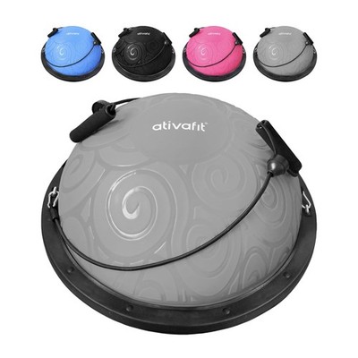 Balance Ball Half Exercise Ball Balance Trainer Inflatable Yoga Ball for Home Gy