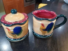 Rooster Cream And Sugar