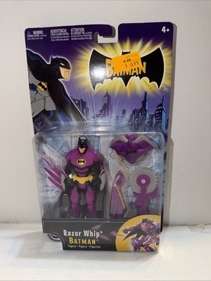 The Batman Razor Whip Mattel Action Figure DC Comics 2004 New Sealed US Seller