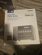 QNAP TVS-671 Turbo vNAS I3,4GB 4k ultra HD