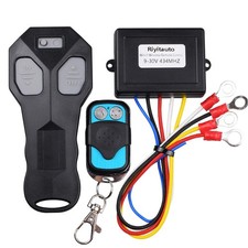 Wireless Winch Remote Control Kit 12V for Car Truck Jeep ATV SUV Waterproof