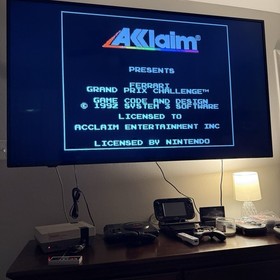 Ferrari Grand Prix Challenge Nintendo NES testato autentico ottime condizioni