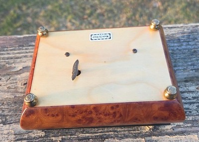 Reuge 36 Note Music Box Lara's Theme Swiss Movement Italian Wood