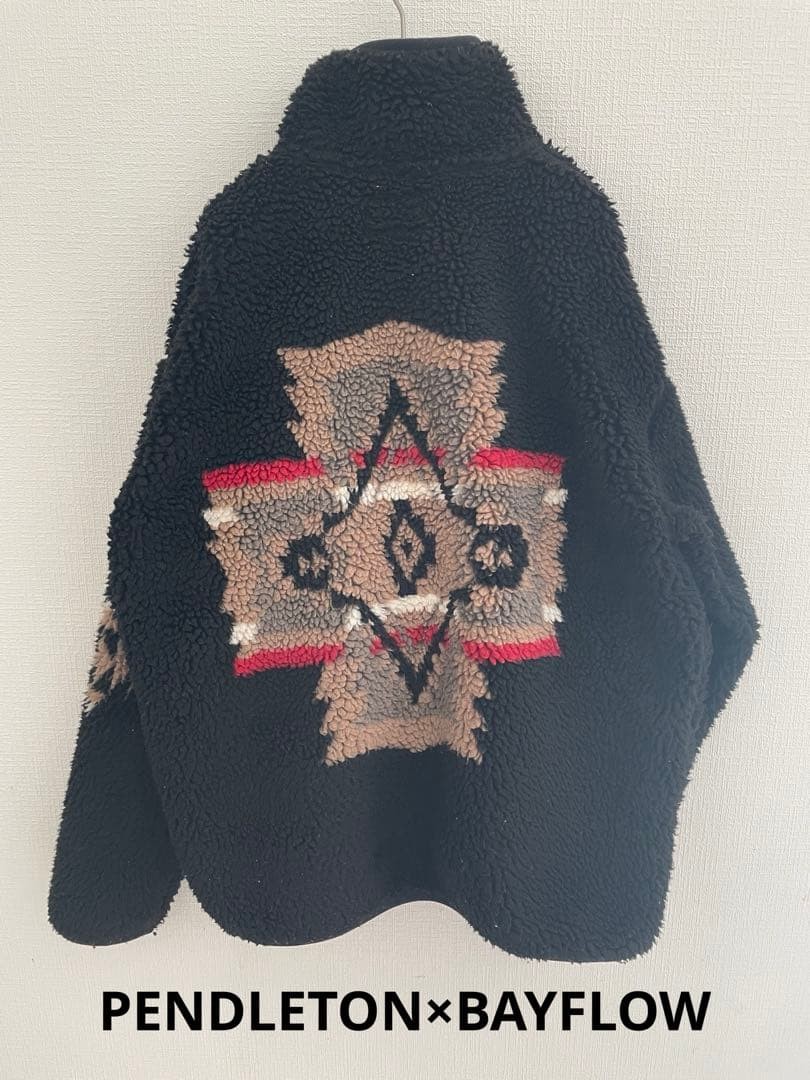 PENDLETON BAYFLOW Boa Jacket Black M - image 1