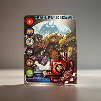 Bakugan HSP | Quadruple Battle Command Card ✨200 HSP | BA034a | eBay