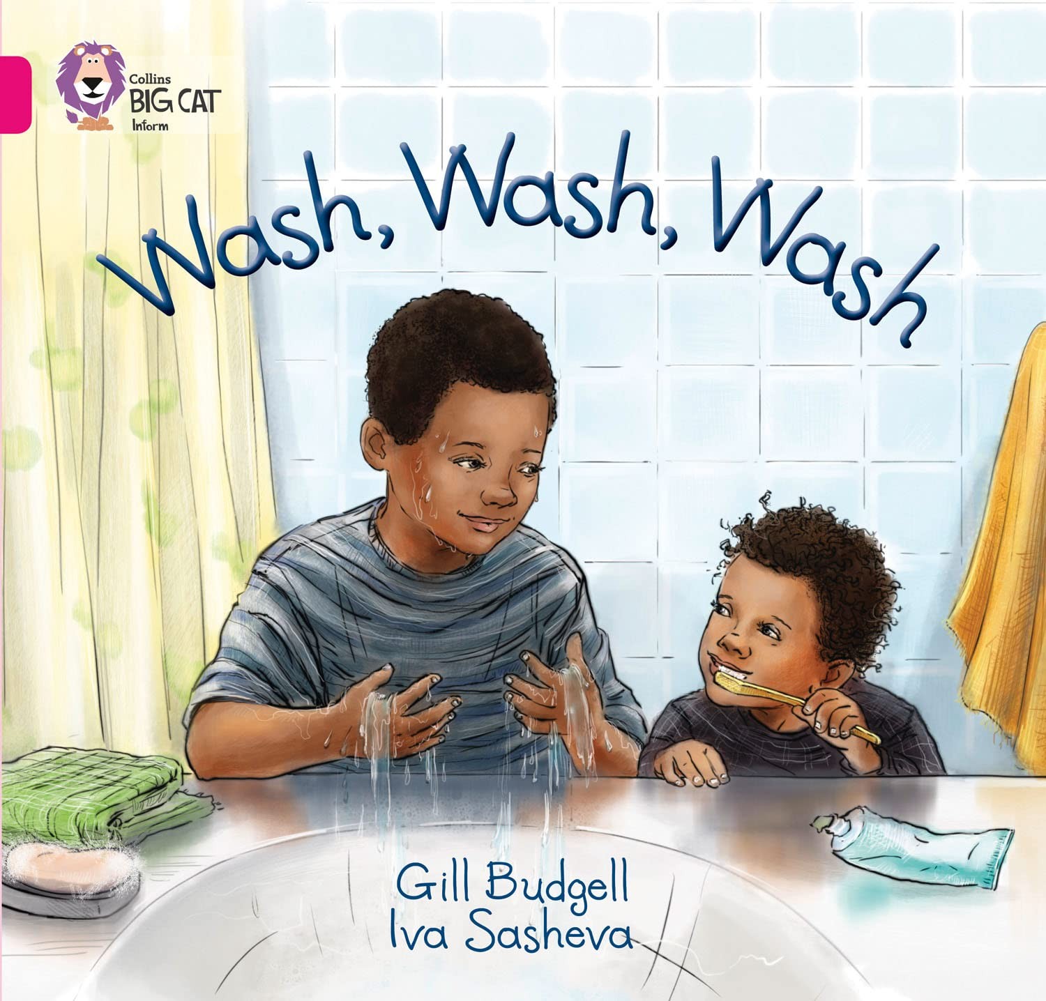 Big Cat Readers: Wash, Wash, Wash (Book Band Pink A/1A) - Image 7