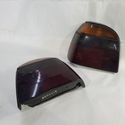 1995 96 97 1998 Volkswagen Golf GTI OEM Pair Of Rear Taillights Has Cracks 