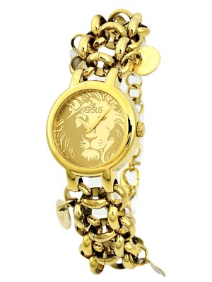 Versus by Versace SGO040013 Ladies Agadir Champagne Dial Gold
