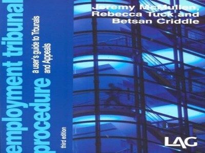 Employment Tribunal Procedure: A User'... by Betsan Criddle Paperback / softback