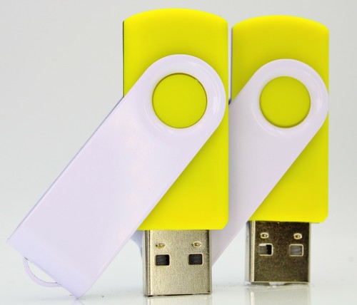 UNIREX Gelb USB STICK SWIVEL GELB 1GB bis 128GB und 4 Bügelfarben wählbar. - Bild 11 von 12