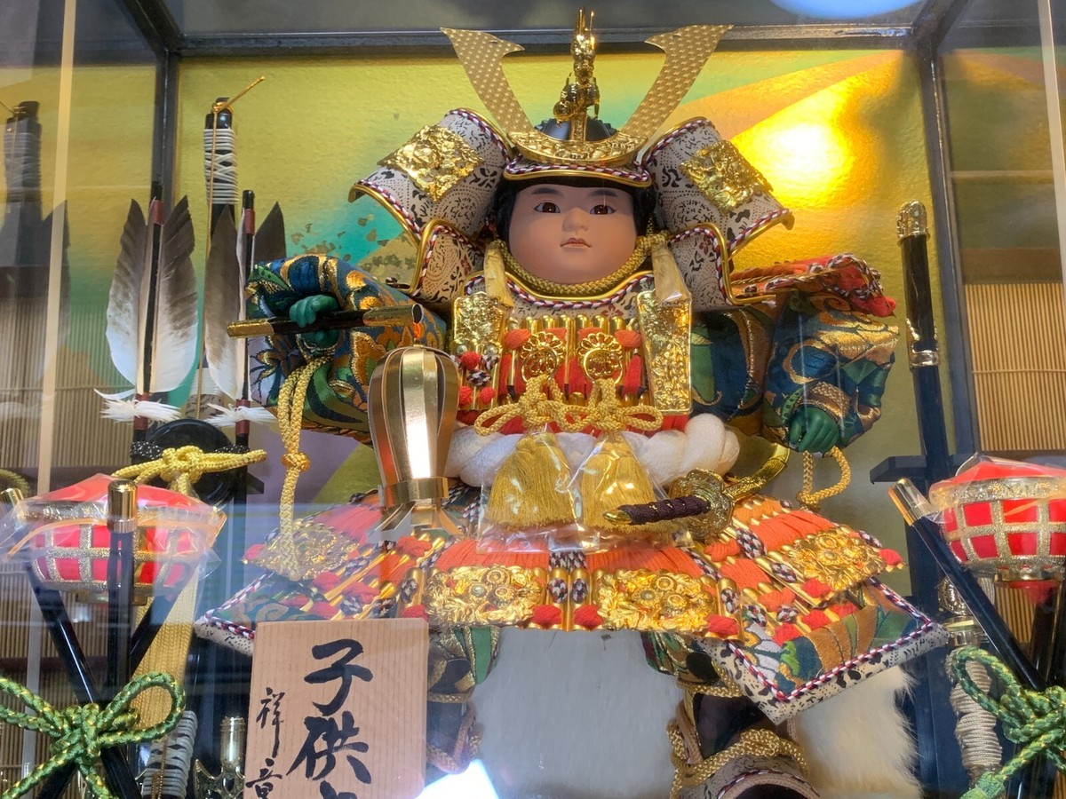 子どもの日 Japanese doll Japanese doll for Children's Day (こどもの日🎏)