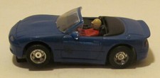 Tyco Mazda Miata Convertible Blue HP-7 Slot Car 6981 from 1991