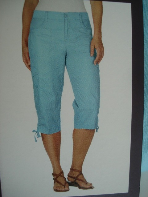 Gloria Vanderbilt Womens Capris Lillie 